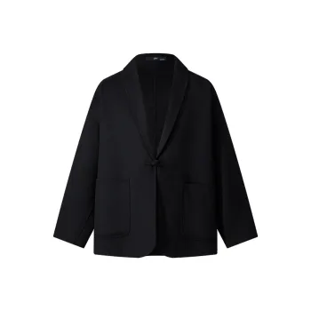 HERBEL Trench Coats Men Black
