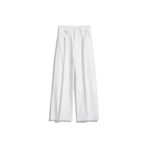 ALang Studio Jeans Unisex White