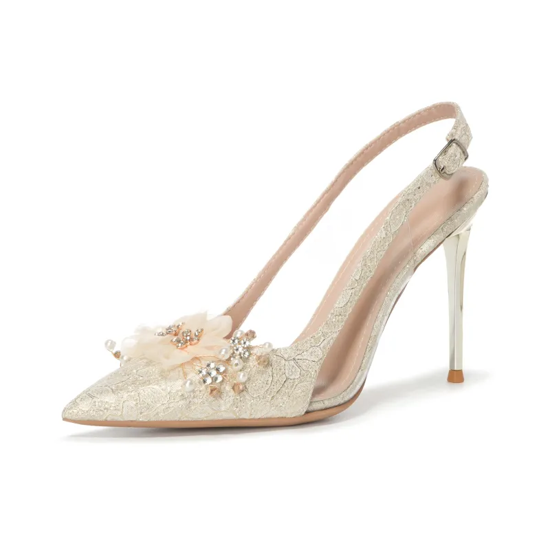 Zubumei Slim Heel High Heels Women's-7