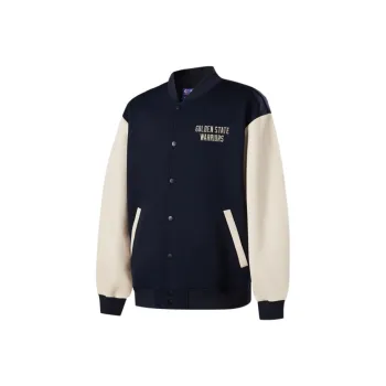 NBA Stephen Curry Golden State Warriors Baseball Jacket Unisex Navy Blue