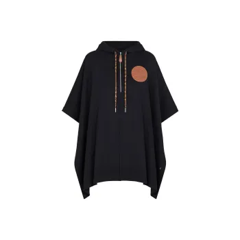LOUIS VUITTON Cloak Unisex Black