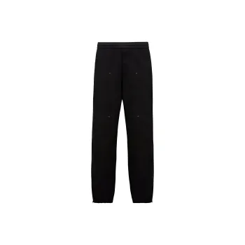 Moncler Logo Embroidered Tapered Leg Trousers