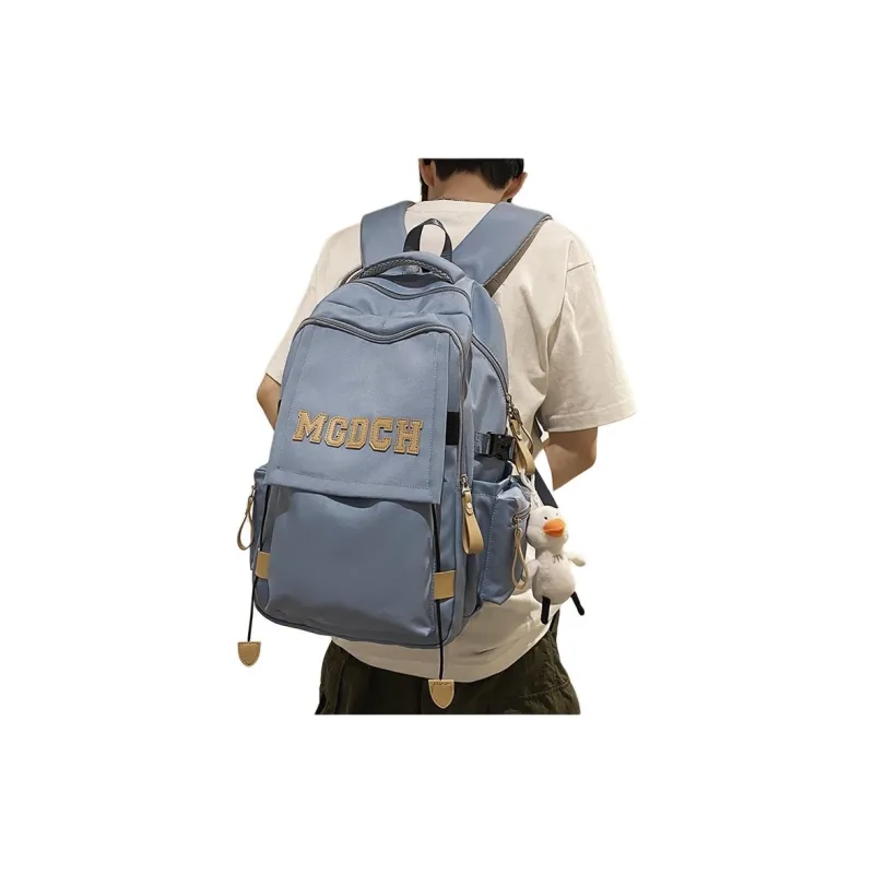 H YXIANG Nylon Backpack Regular Unisex Multicolor-8