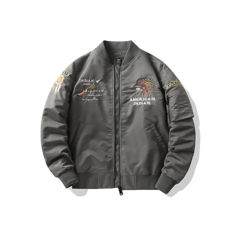TREK&TRAVEL Baseball Jacket Men's-9