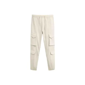 ZARA Cargo Pants Men Beige
