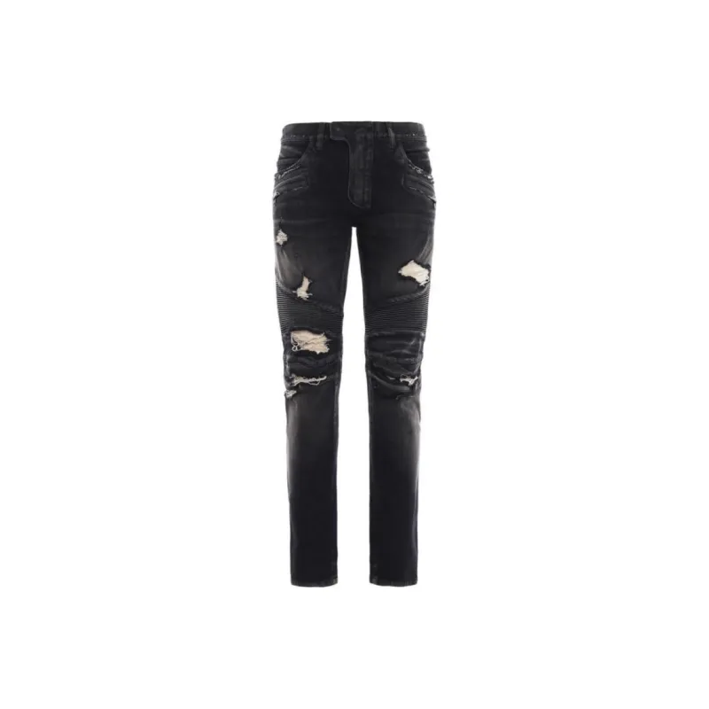 BALMAIN Jeans Men Black-0