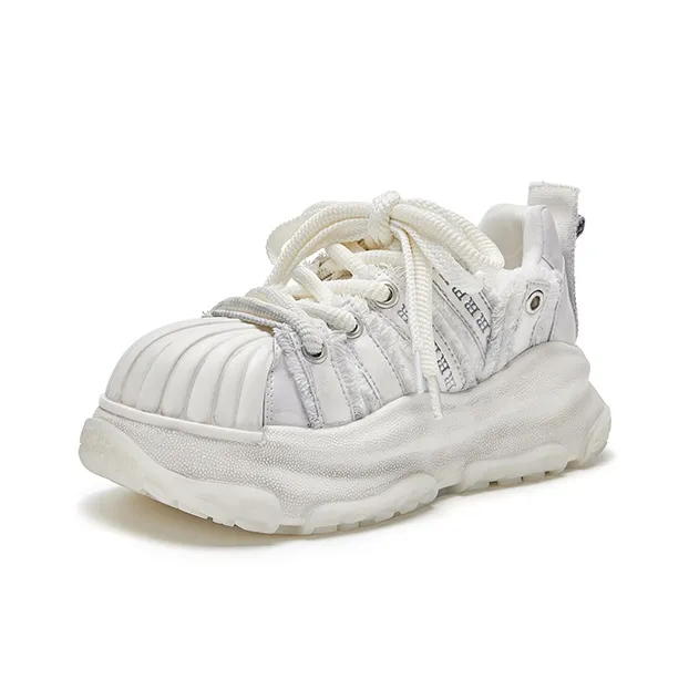 HR Low Top Casual Shoes Women's Beige-1