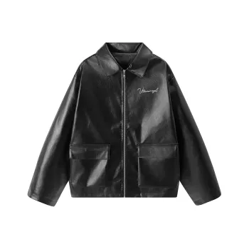 TEN MIRO Leather Jackets Unisex