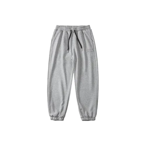 WOOD SOON Knitted Sweatpants Men's Gray