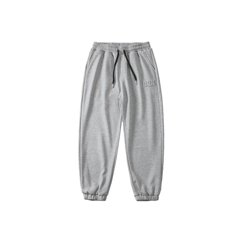 WOOD SOON Knitted Sweatpants Men's Gray-0