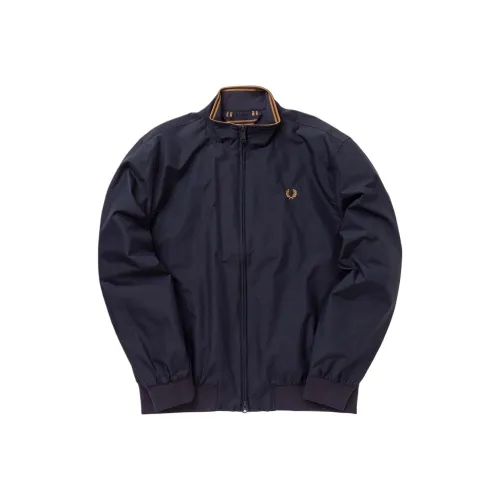 FRED PERRY Jackets Coats Men's Marine Blue