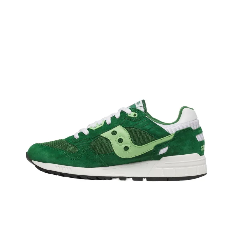 Saucony Shadow 5000 Low Top Casual Shoes Unisex Green White-0