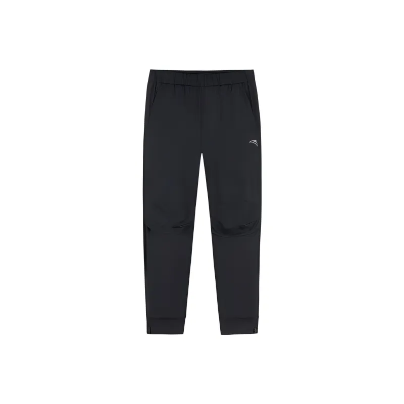 Anta Running Collection Knitted Sports Pants Men's Basic Black-0