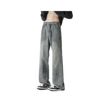 PANDA ADEVIL Jeans Unisex Light Blue