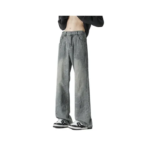 PANDA ADEVIL Jeans Unisex Light Blue