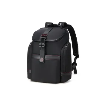 CROSSGEAR Polyester With Microfiber Backpack Regular Unisex Black
