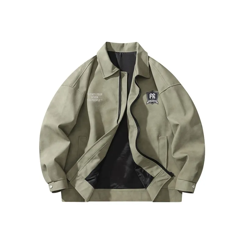 FAX FOR FMACM Leather Jacket Unisex-3