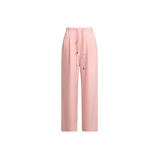 Valeria Obbaco Suit Trousers Unisex Pink-0