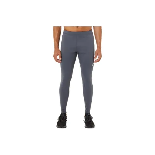 Asics Thermopolis Winter Tight Knitted Sports Pants Men's Carrier Gray