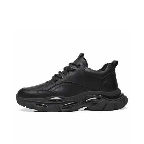 POPULAR ROUSE PR Low Top Casual Shoes Men's Black