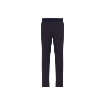 ARMANI EXCHANGEAE SS24 Knitted Sweatpants Men's Marine Blue