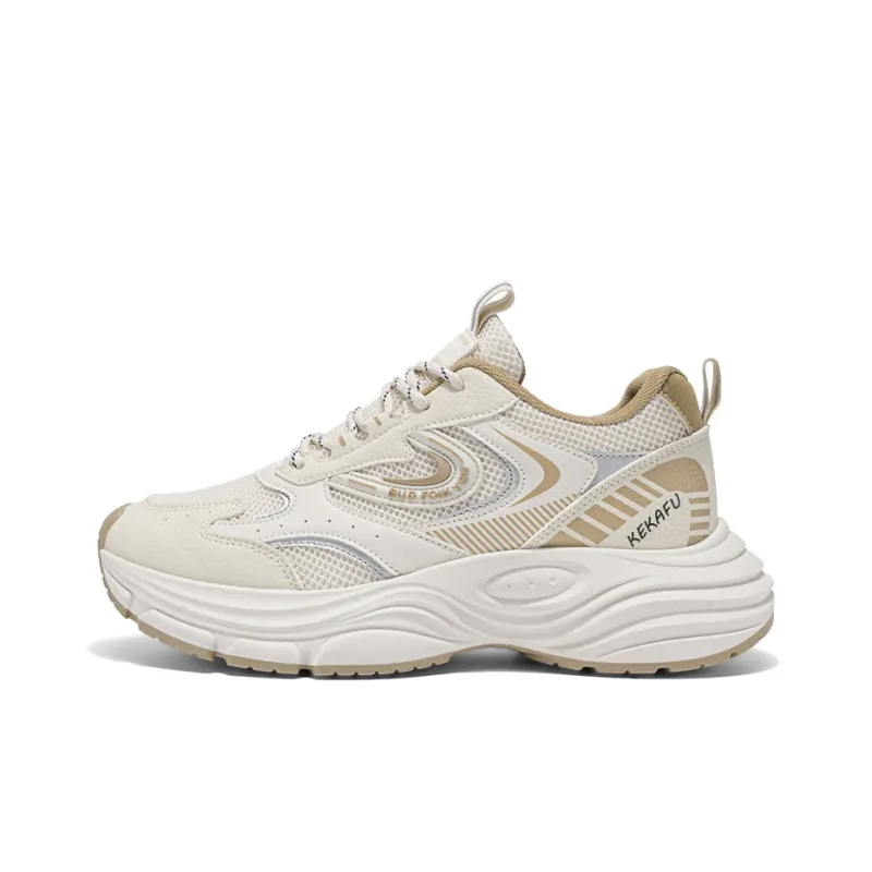 KEKAFU Anti Slip Wear Resistant Low Top Chunky Sneakers Men's-4