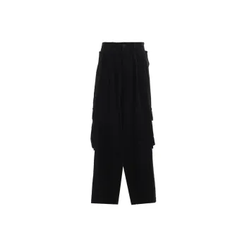 Yohji Yamamoto S'YTE FW24 Cargo Pants Unisex Black