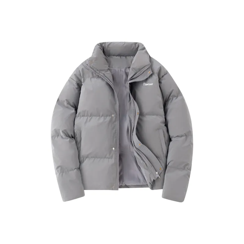 FAKE VINTAGE Puffer Jacket Unisex-4