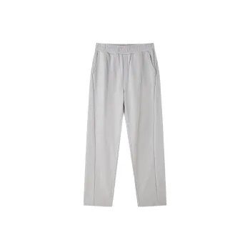 VOLCOM Knitted Sports Pants Men's Light Gray