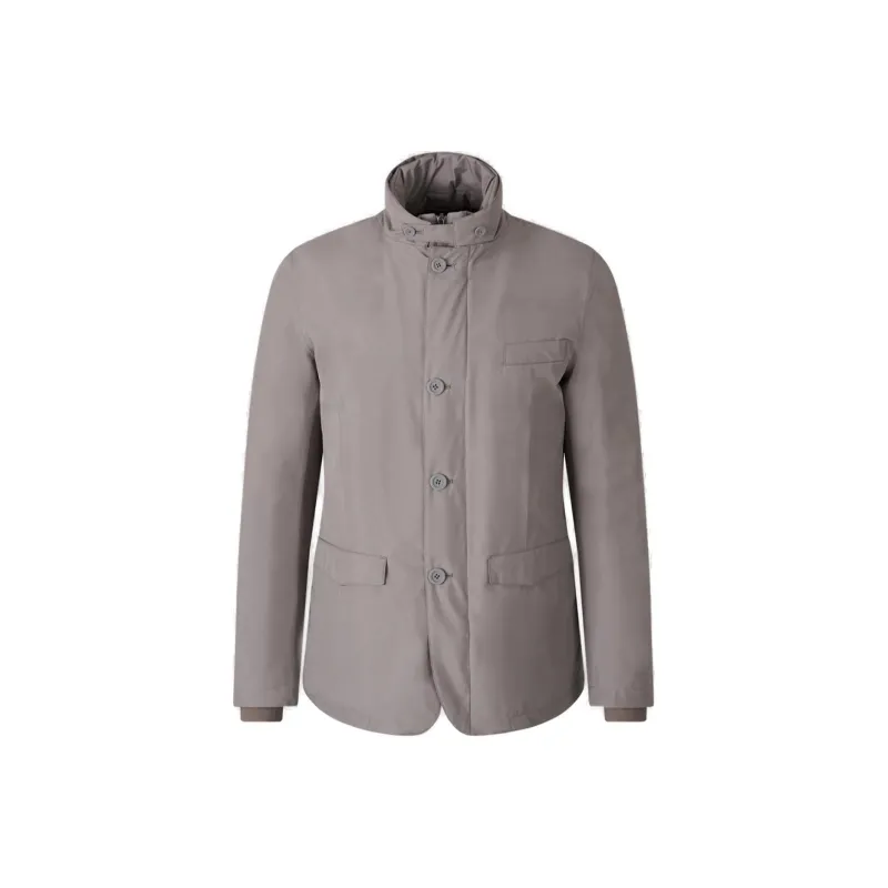 HERNO High Neck Buttoned Padded Jacket-0