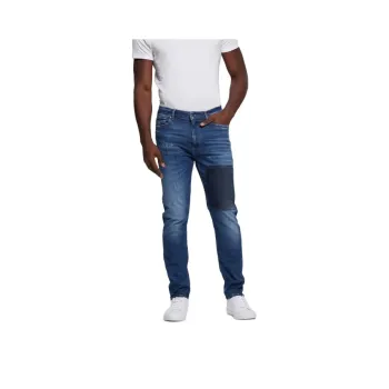 GUESS Eco James Tapered Denim Jeans Jeans Men's Blue