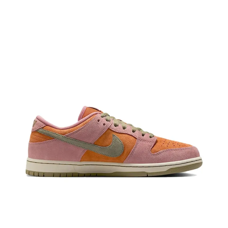 Nike Dunk SB Anti Slip Wear Resistant Low Top Skateboard Shoes Unisex Green Red-1