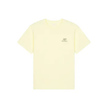 New Balance Set in Sleeve T Shirt Unisex Yellow