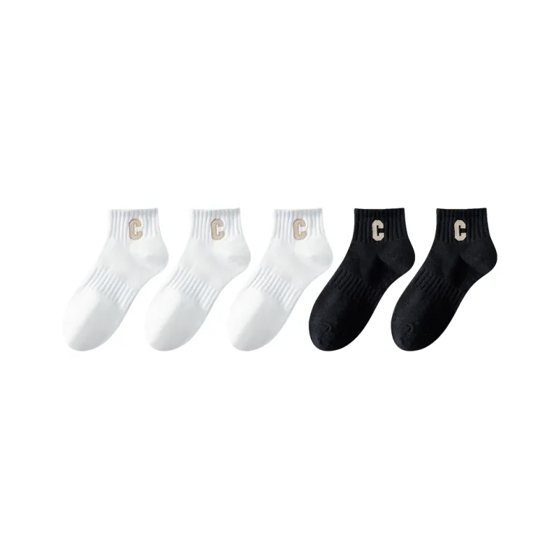MIIOW Ankle Socks Women's 5 Pack-10