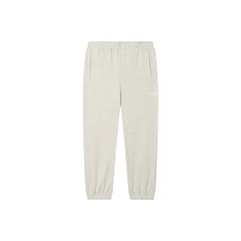 FILA Knitted Sports Pants Men's Light Khaki Heather Gray