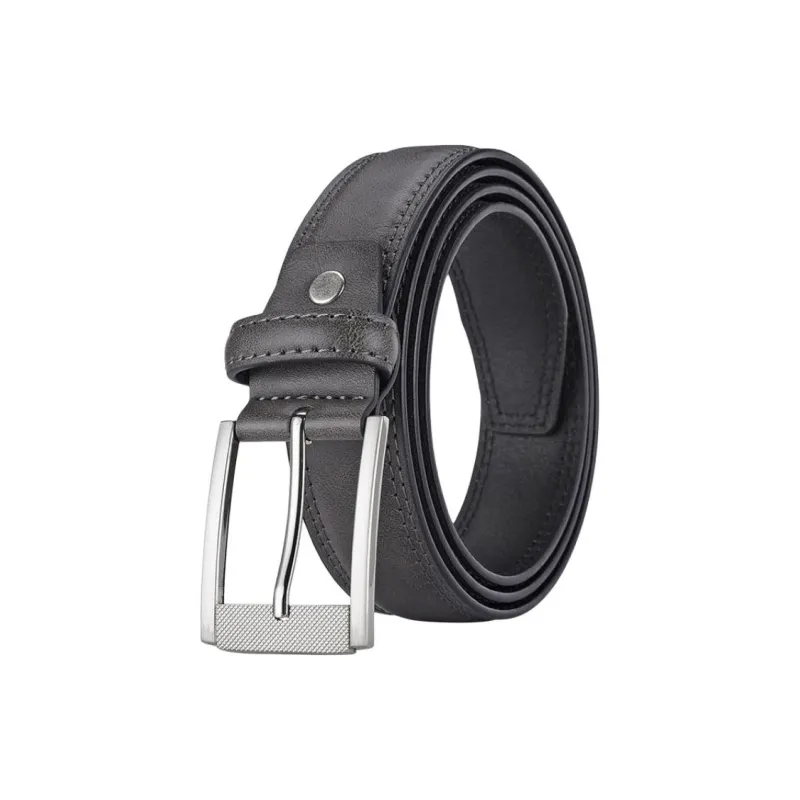 JEANSWEST PU Leather Belts Men's 3.5CM-2