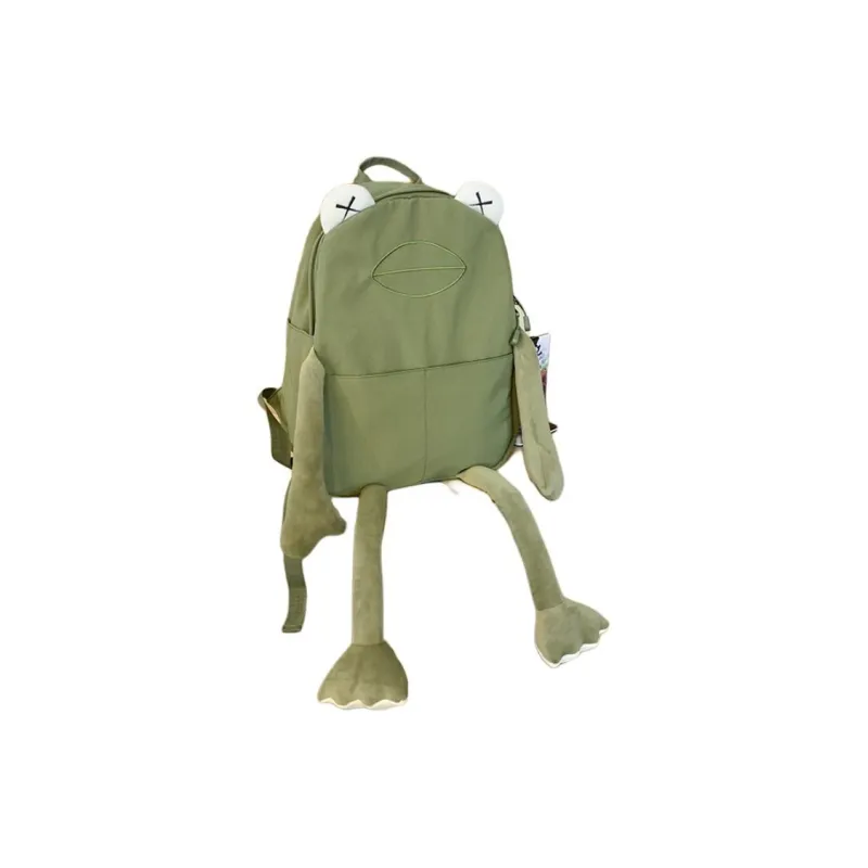 CARTELO Canvas Backpack Unisex Army Green-0