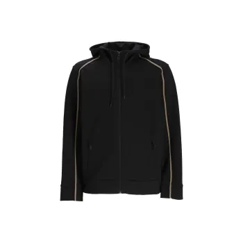 HUGO BOSS Zip Up Drawstring Hoodie