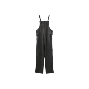 Burberry SS21 Bib Trousers Men's Black
