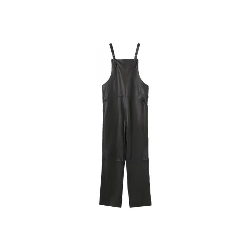 Burberry SS21 Bib Trousers Men's Black