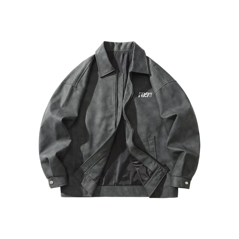 FAX FOR FMACM Leather Jacket Unisex-1