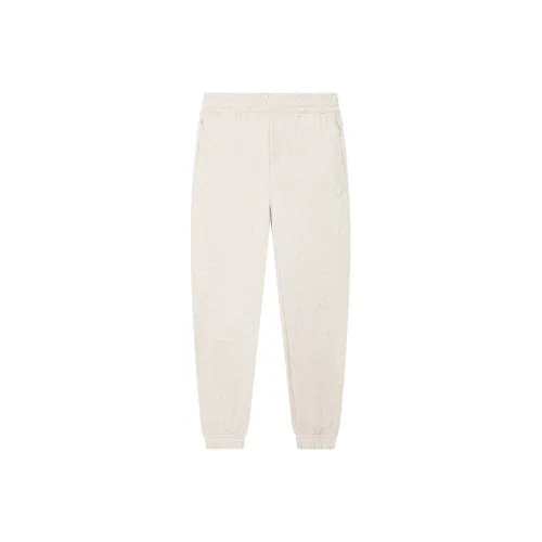FILA FILA MILANO Italian Luxury Sports Collection Knitted Sports Pants Men's Light Khaki Heather Gray