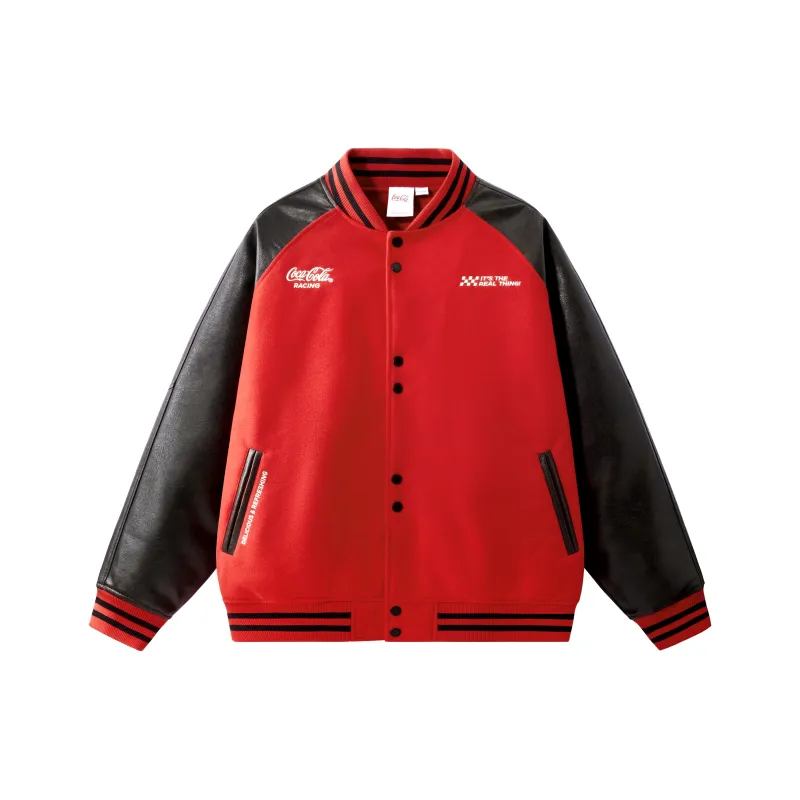 Coca-Cola Baseball Jacket Unisex-5