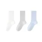 3 Pack (White+Silver Gray+Haze Blue)