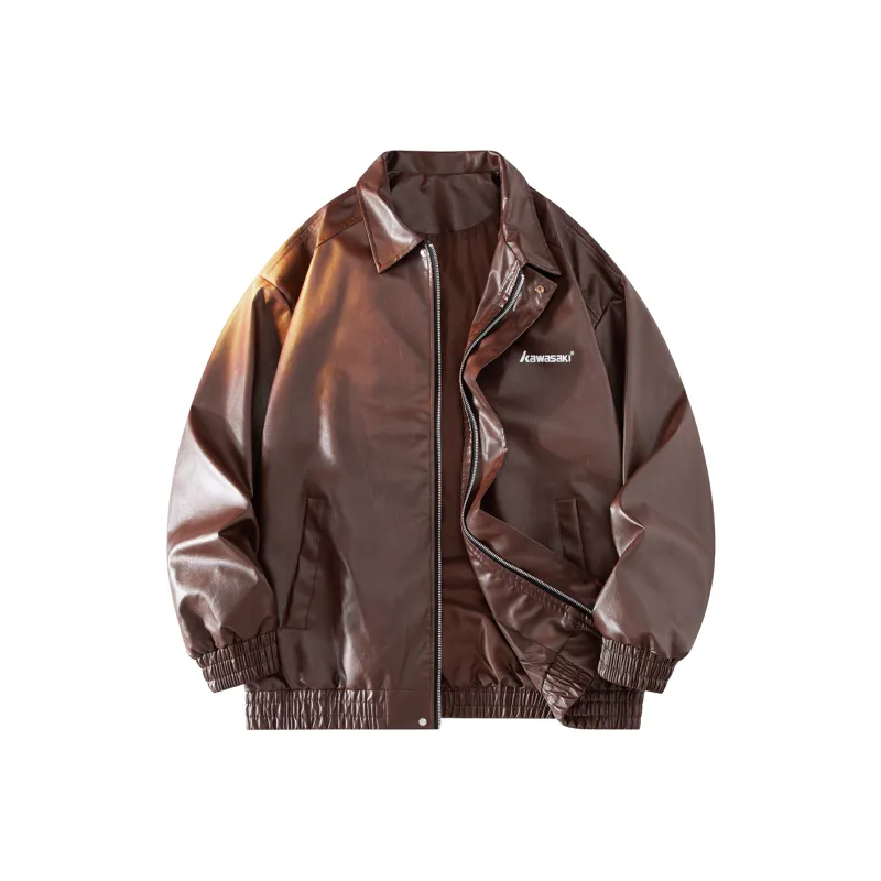 Kawasaki Leather Jackets Unisex-8