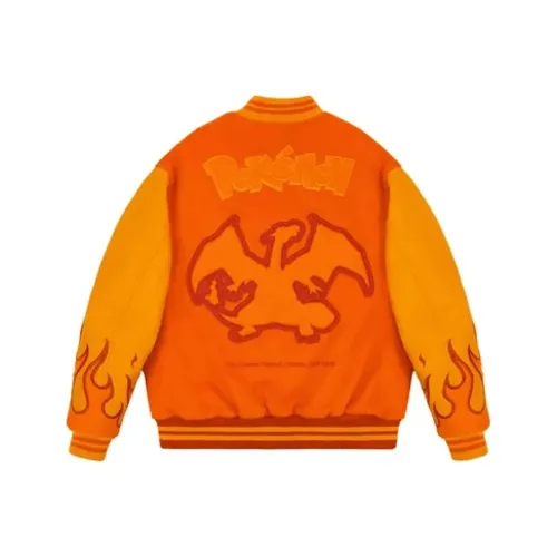 Pokemon X Vandy The Pink Pokémon Collaboration Baseball Jerseys Unisex Orange