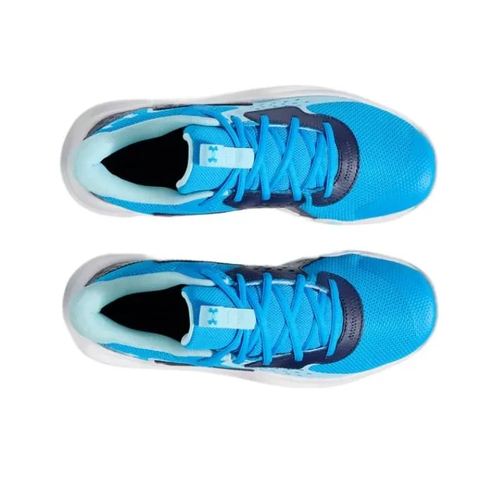 Under Armour Jet '23 Cushioning, Slip Resistant, And Abrasion Resistant Low Top Basketball Shoes Unisex Blue-4
