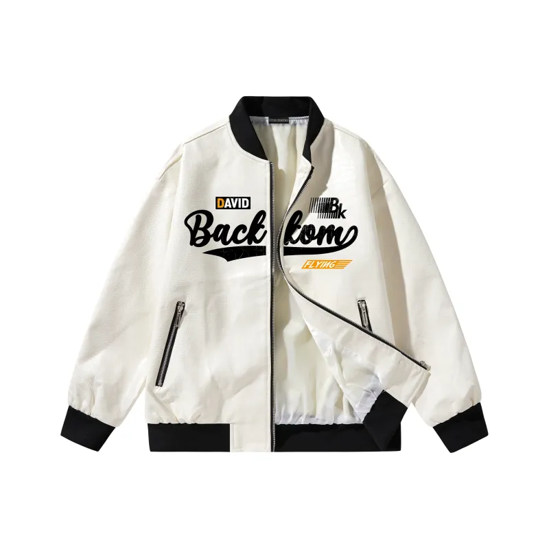 David Bakken x DAOMEIXIONG Leather Jacket Unisex-6