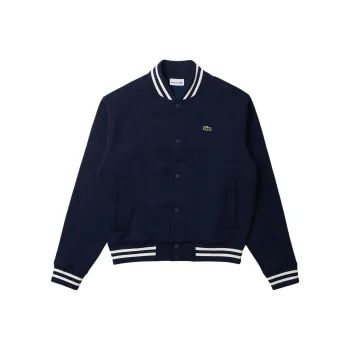 LACOSTE Baseball Jacket Men's Marine Blue