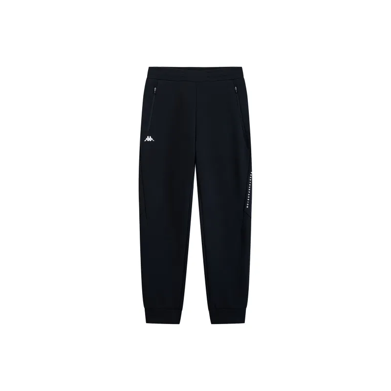 Kappa Knitted Sweatpants Men's Black-0